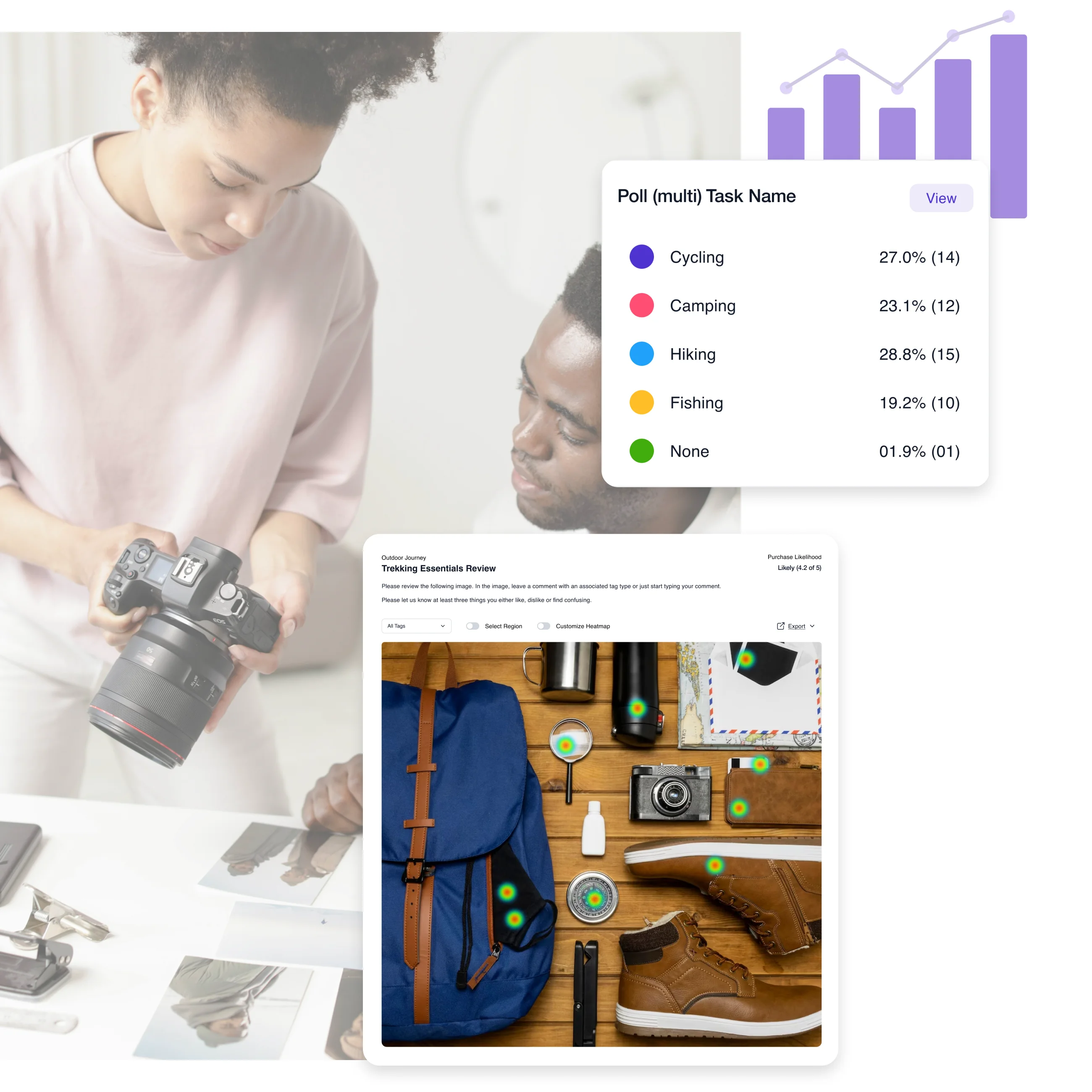 Terapage: online qualitative and quantitative market research platform