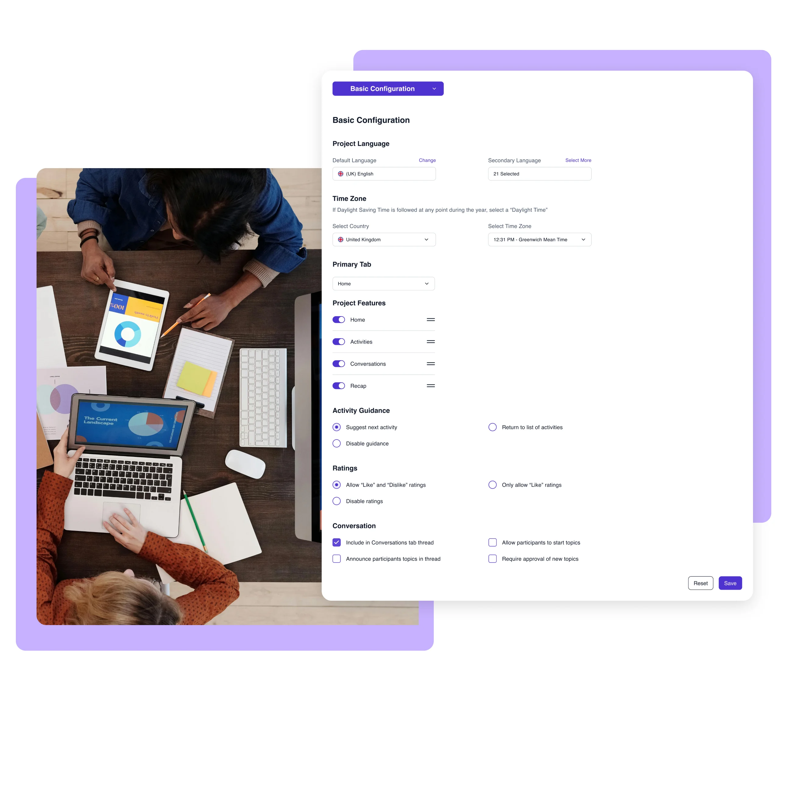 Terapage: online qualitative and quantitative market research platform