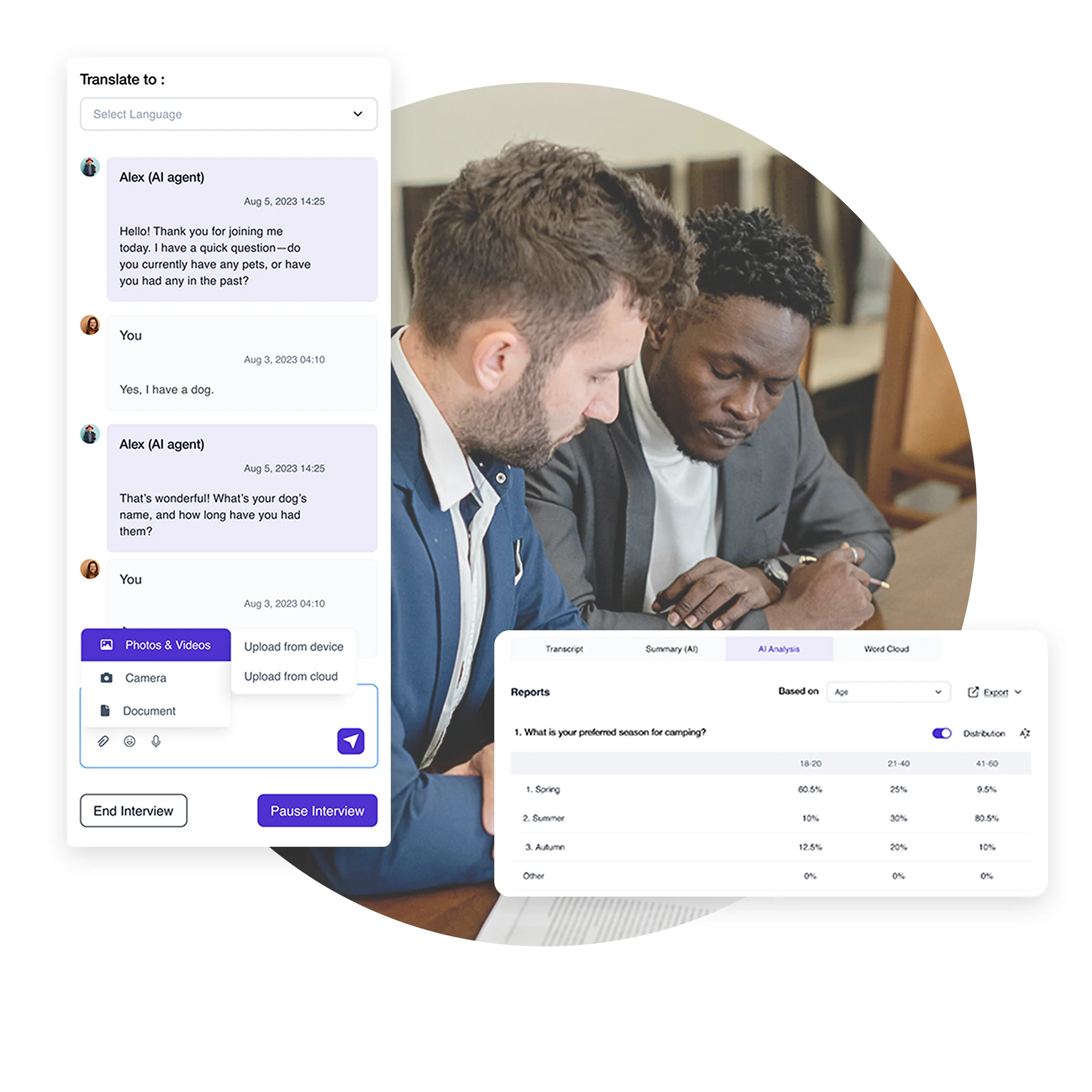 Terapage: online qualitative and quantitative market research platform