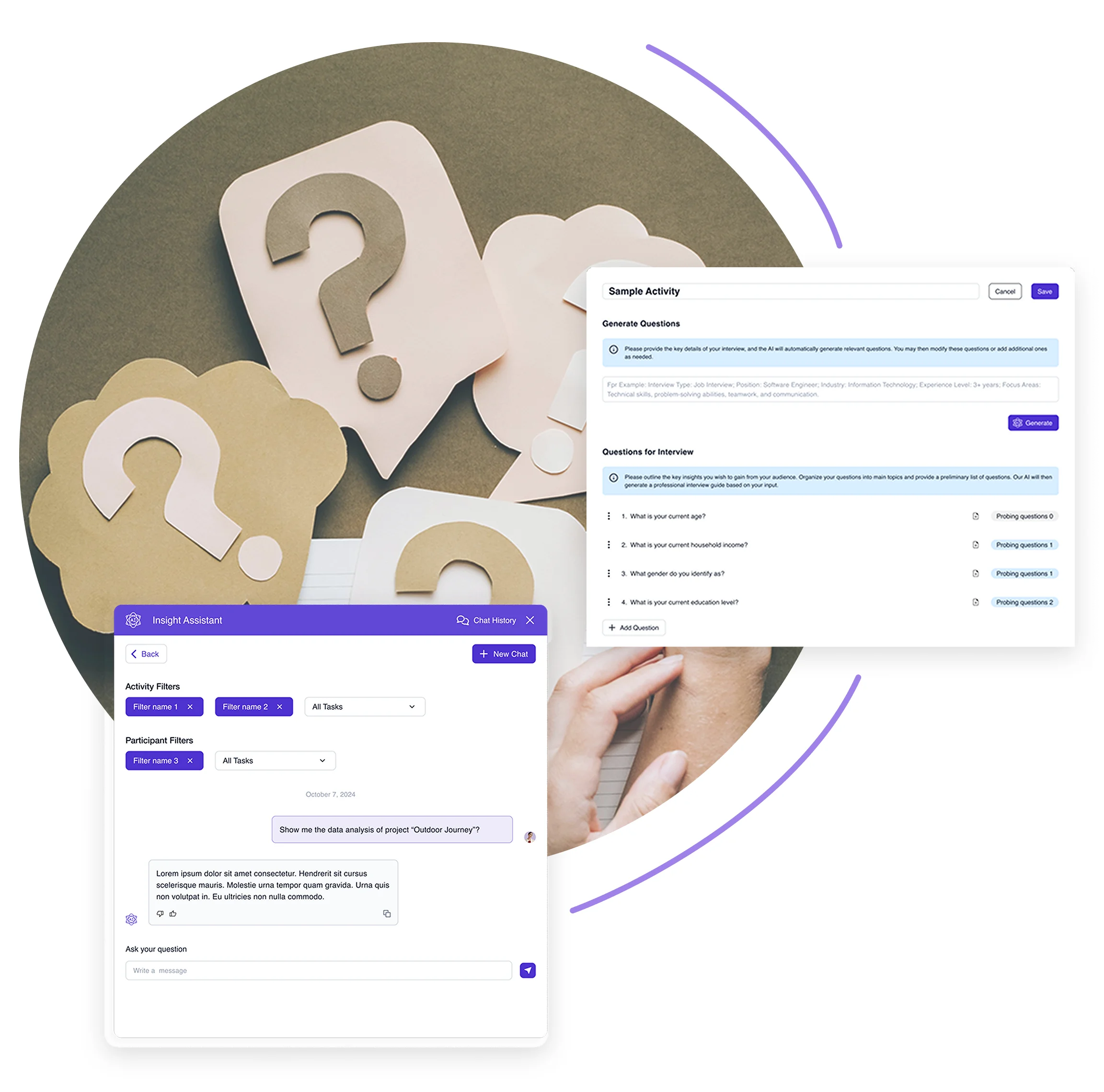 Terapage: online qualitative and quantitative market research platform