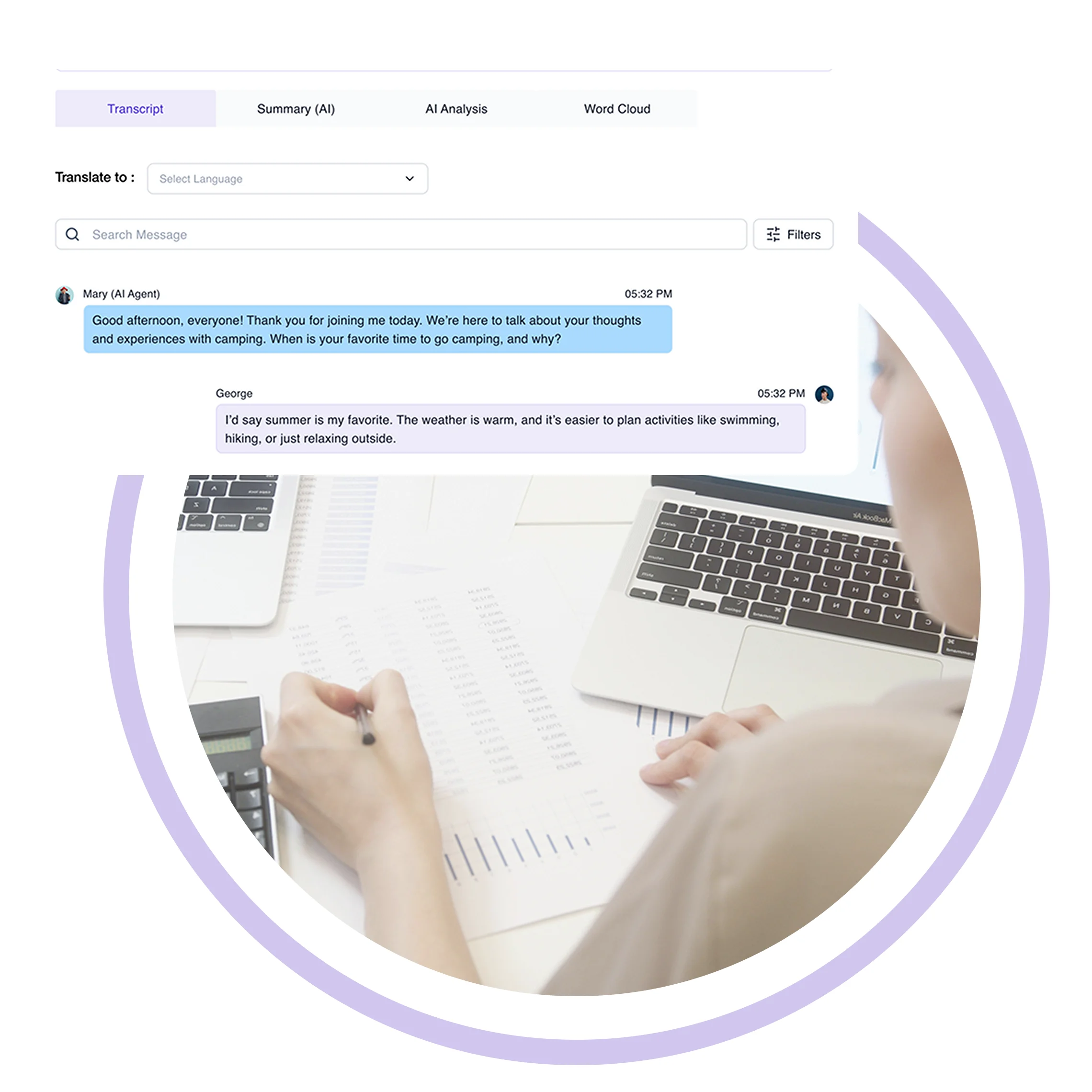 Terapage: online qualitative and quantitative market research platform