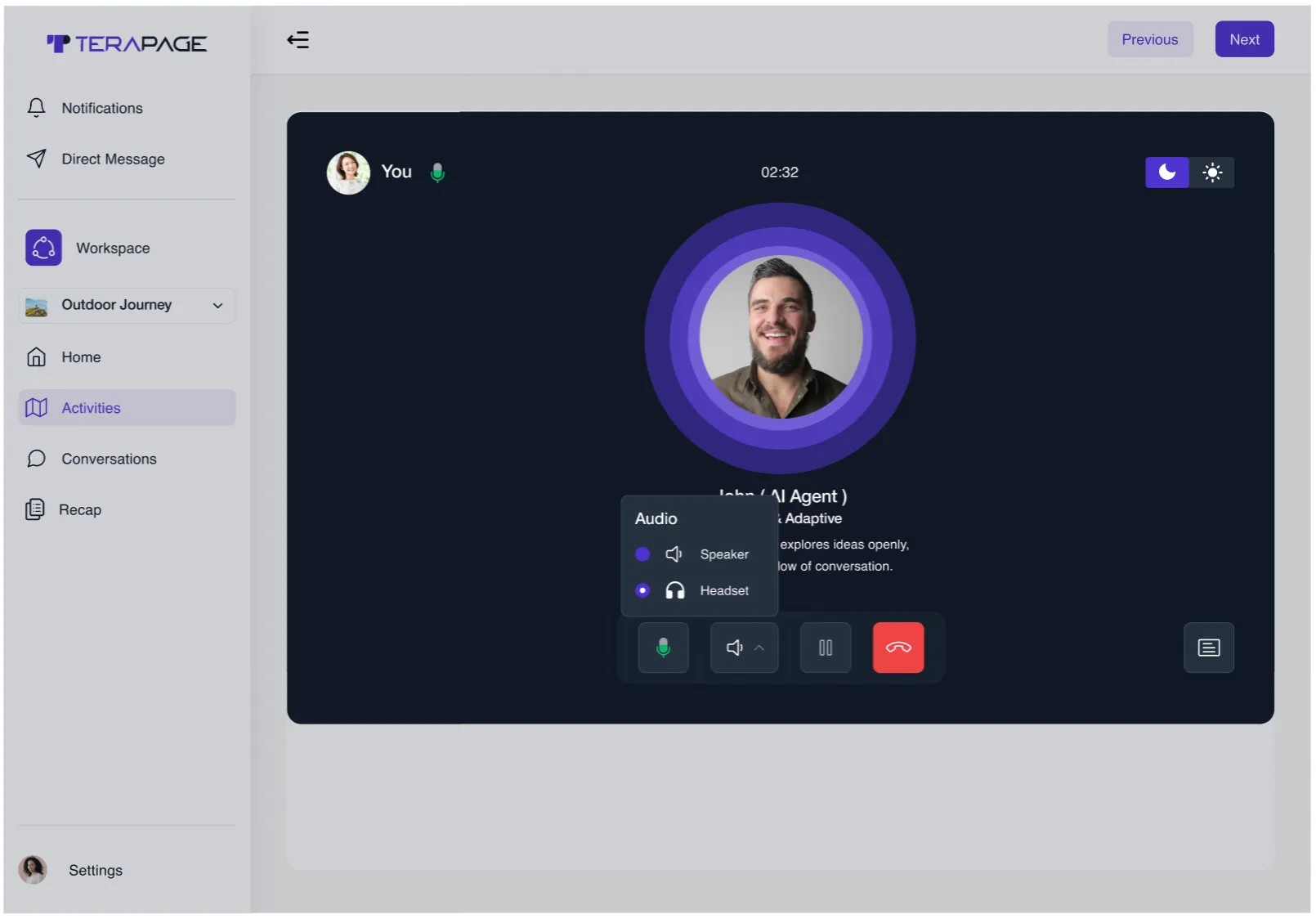 Terapage: online qualitative and quantitative market research platform