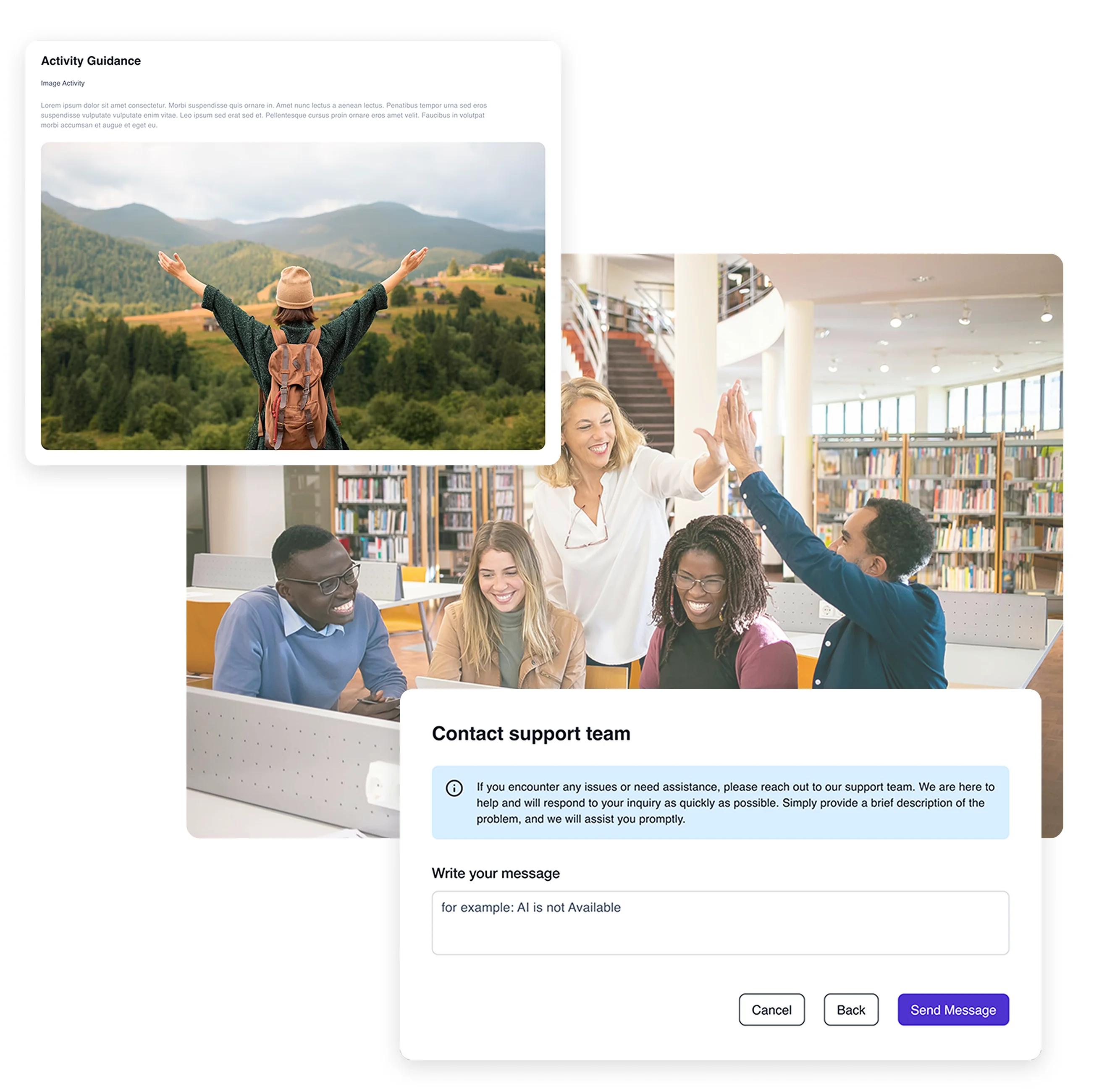 Team conducting online market research using Terapage platform with data charts and collaboration tools on screen