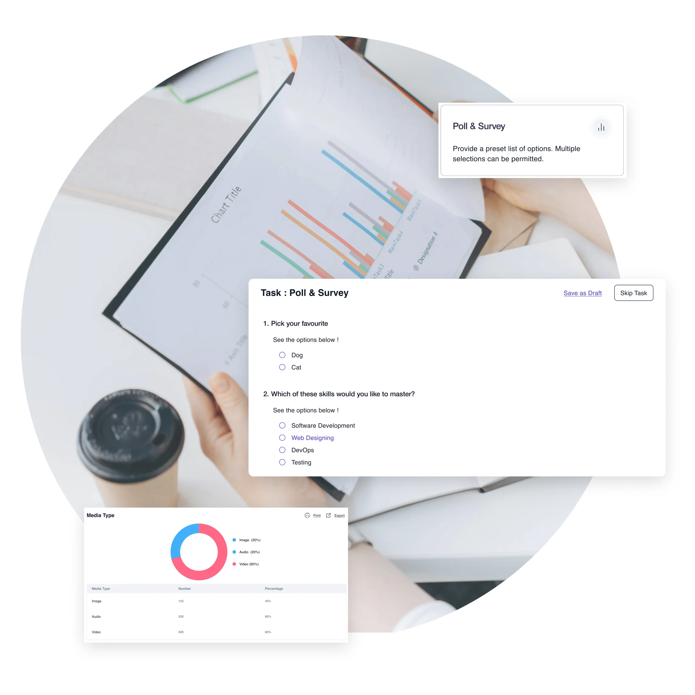 Terapage: online qualitative and quantitative market research platform