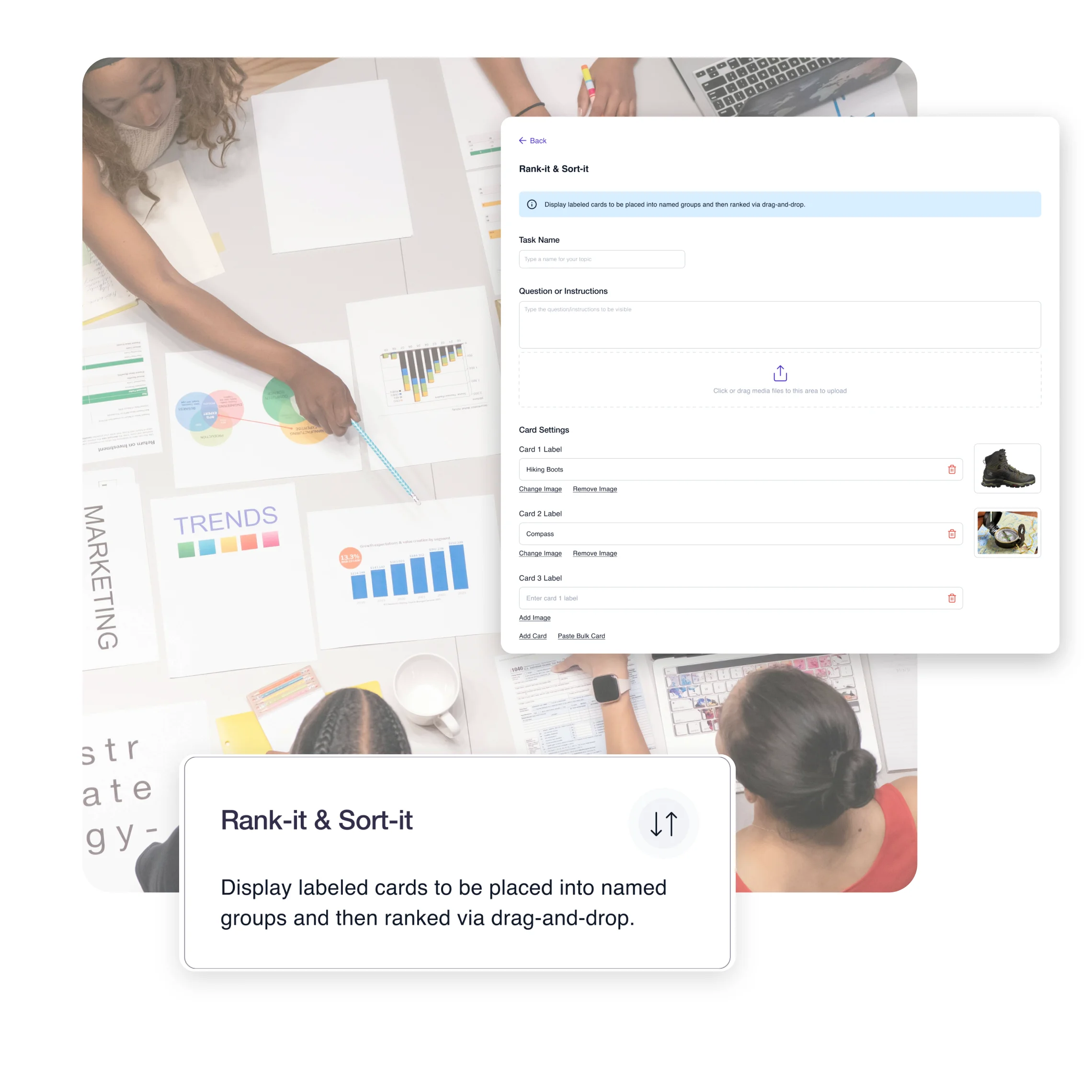 Terapage: online qualitative and quantitative market research platform