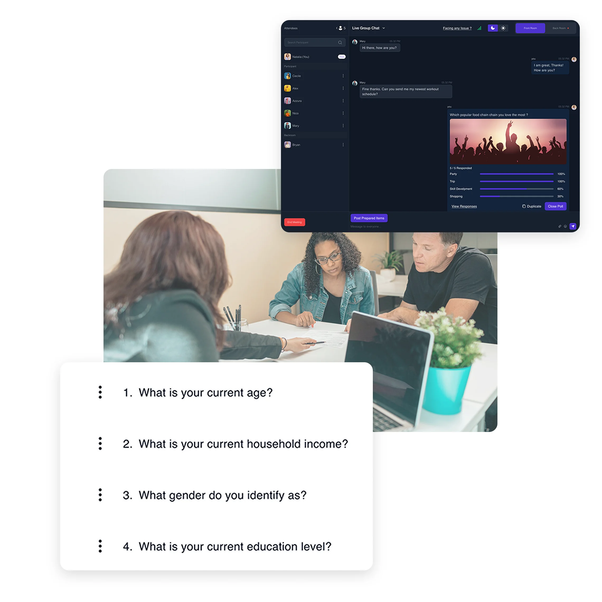 Terapage: online qualitative and quantitative market research platform