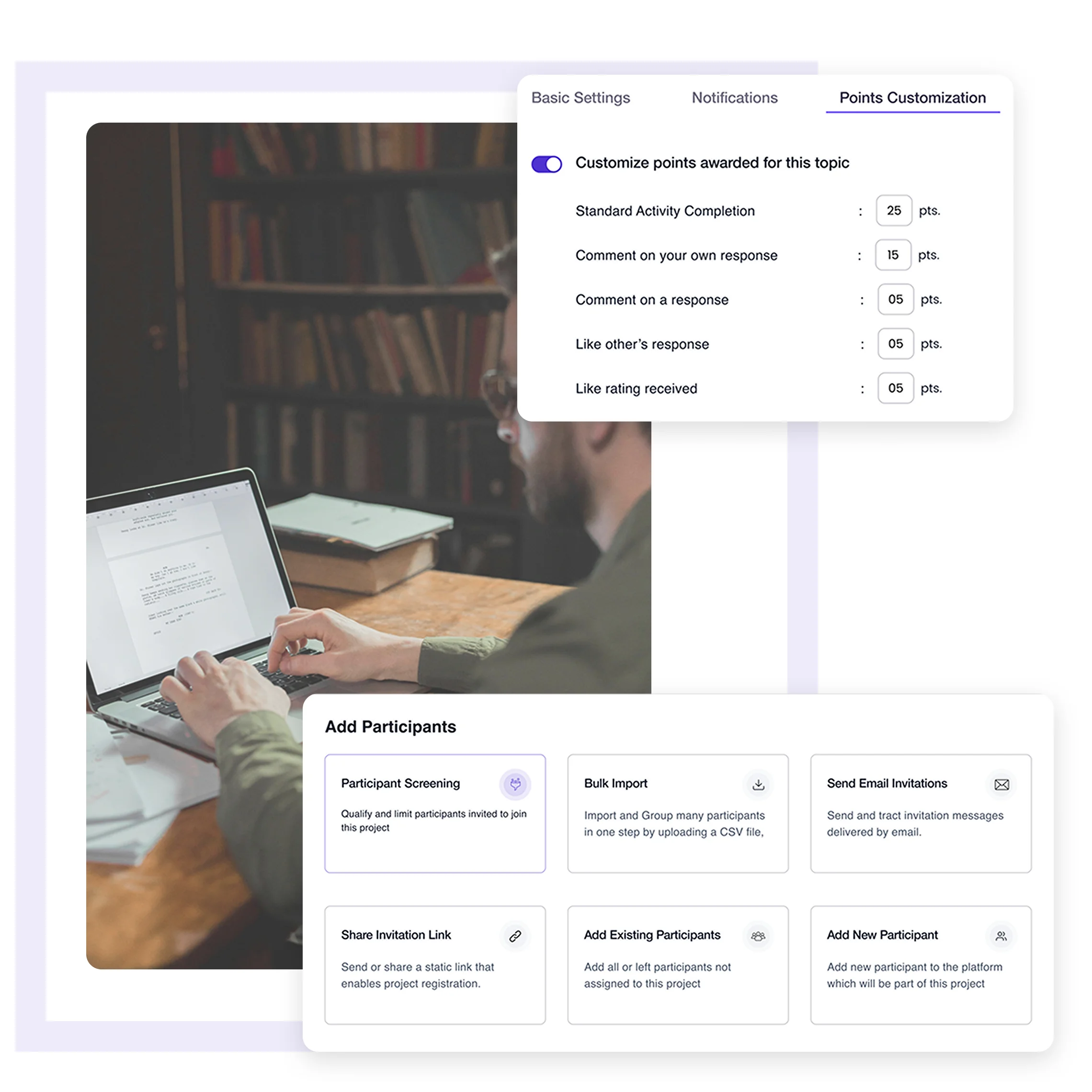 Terapage: online qualitative and quantitative market research platform