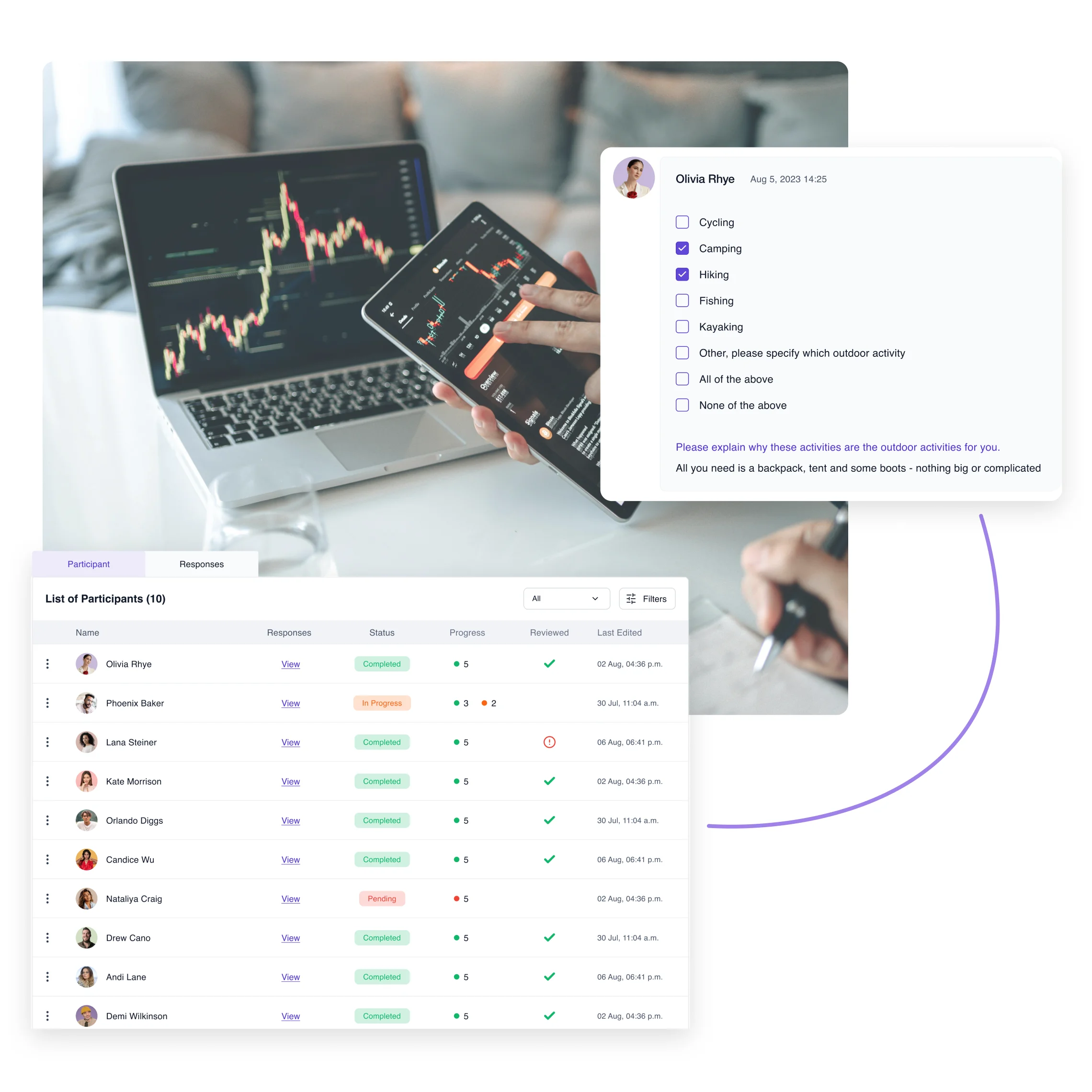 Terapage: online qualitative and quantitative market research platform