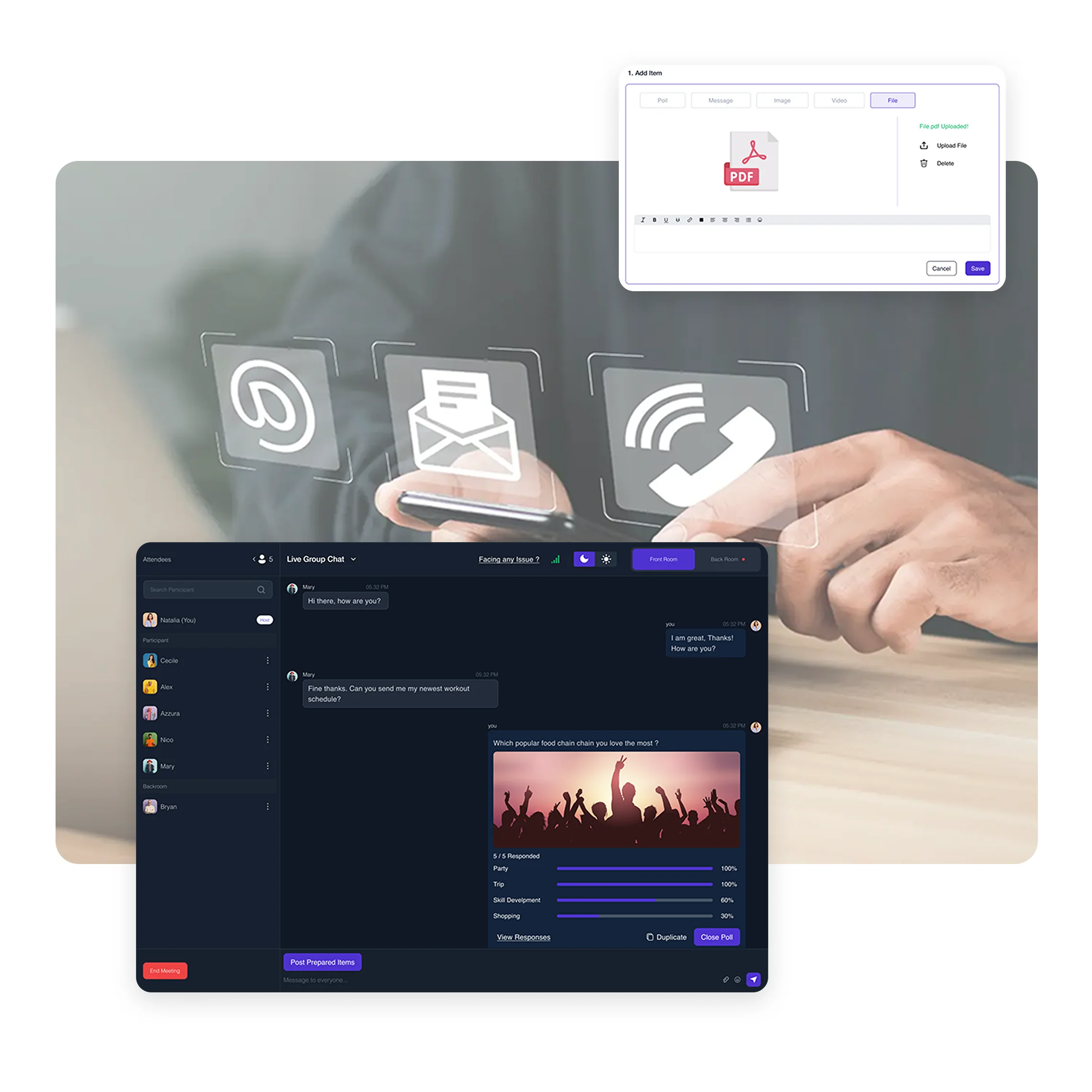 Terapage: online qualitative and quantitative market research platform