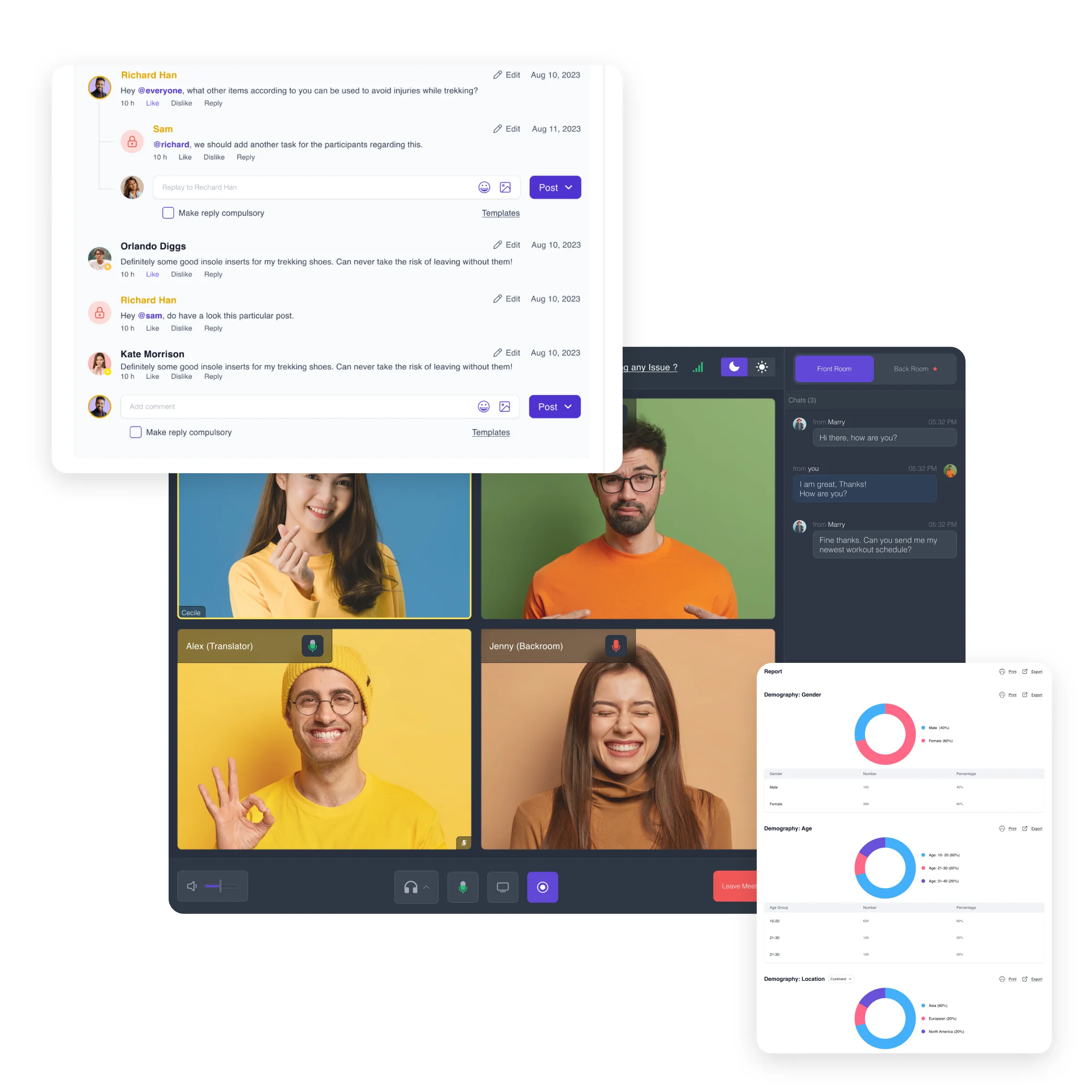 Terapage: online qualitative and quantitative market research platform
