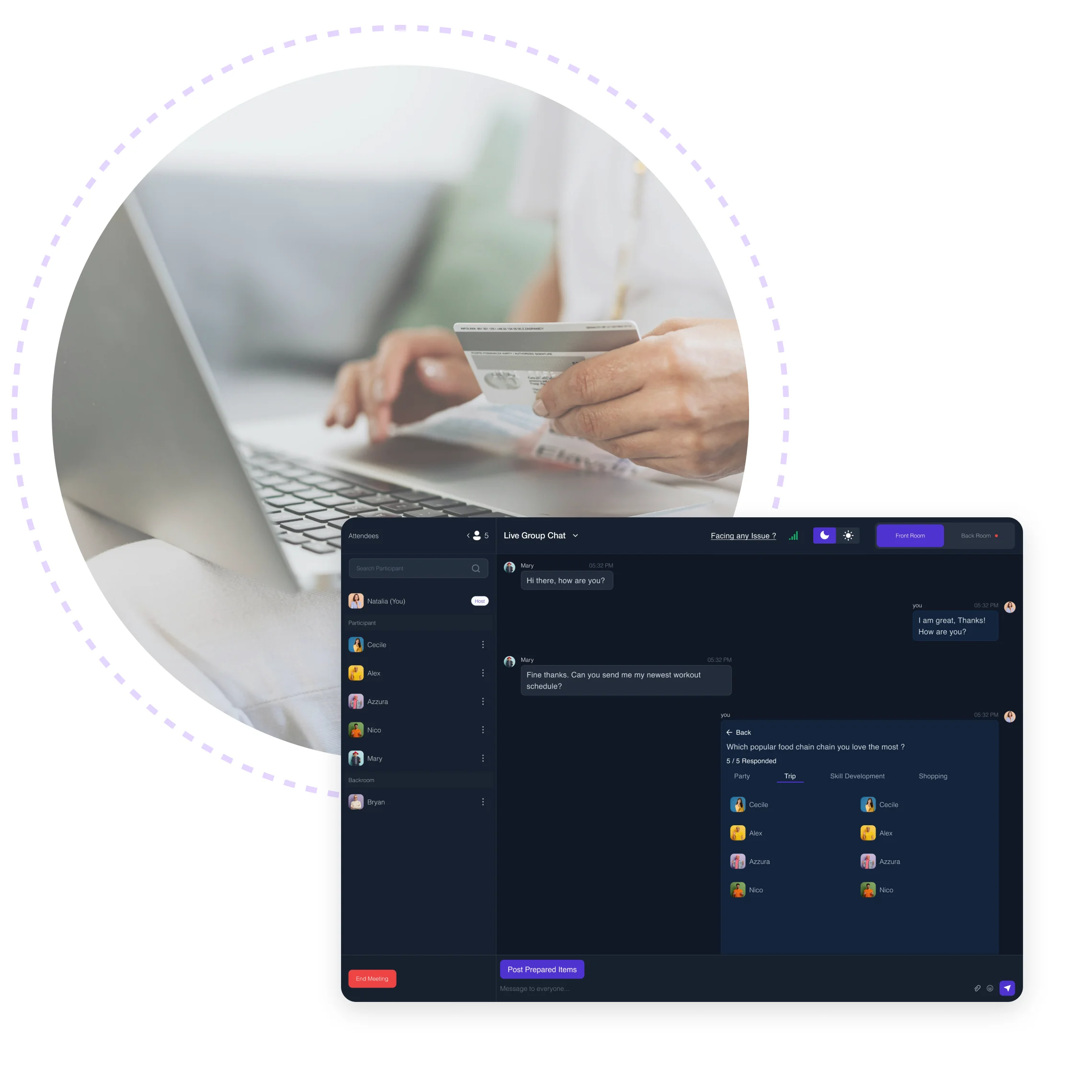 Terapage: online qualitative and quantitative market research platform