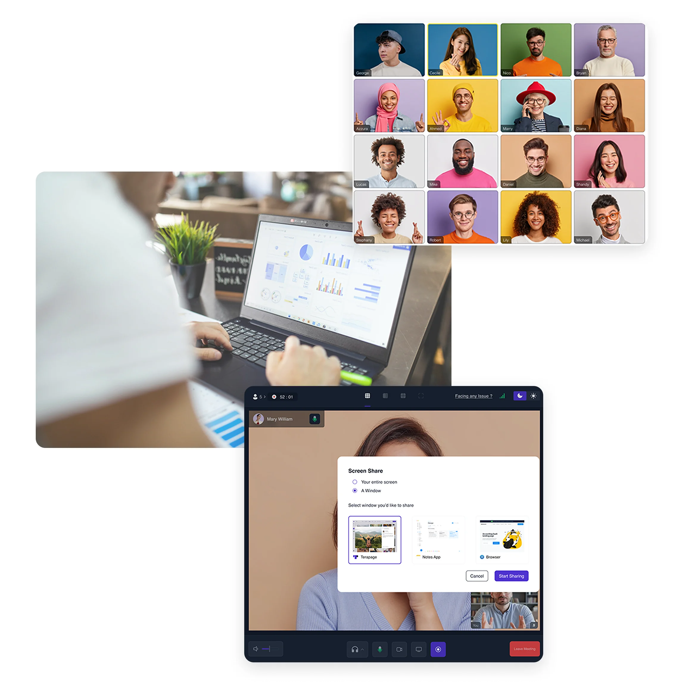 Terapage: online qualitative and quantitative market research platform