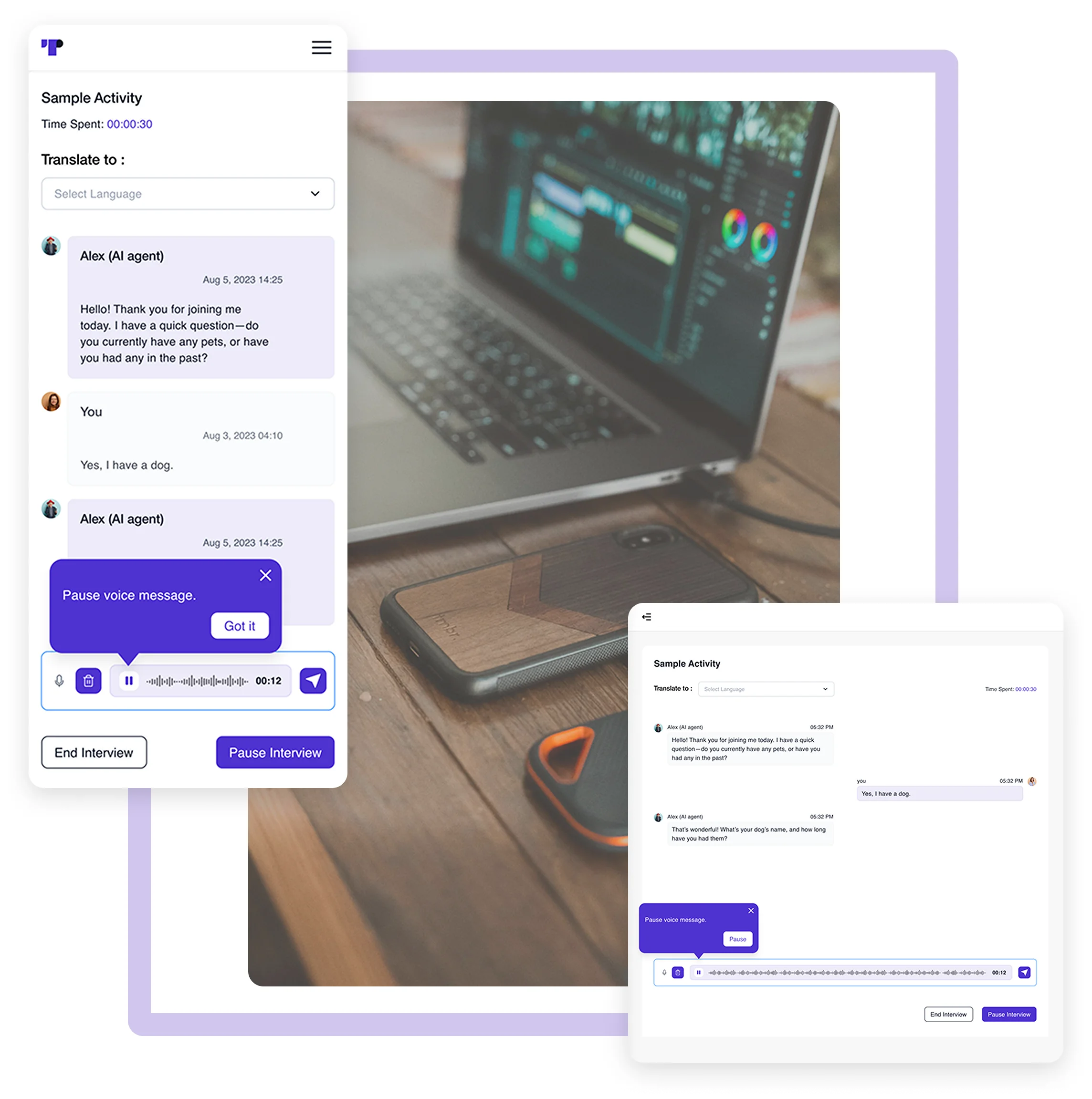 Terapage: online qualitative and quantitative market research platform