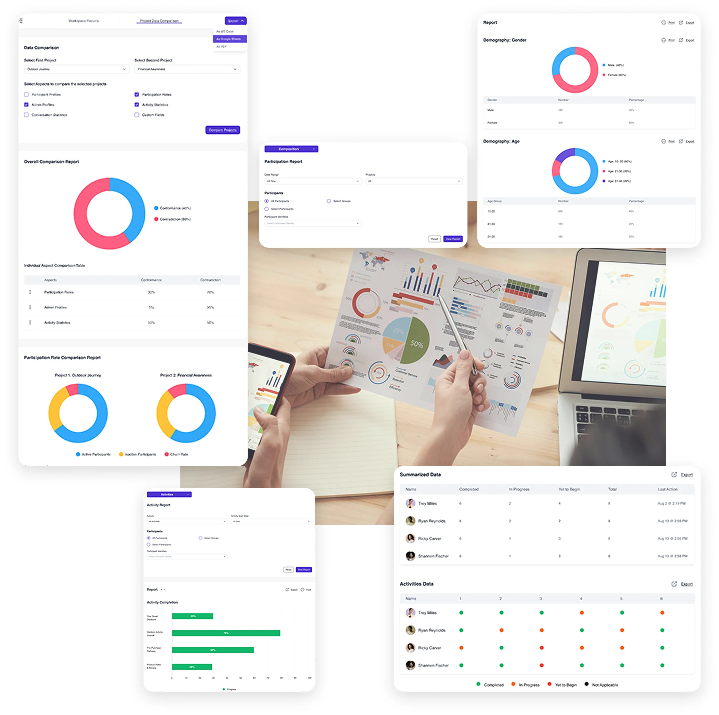 Terapage: online qualitative and quantitative market research platform