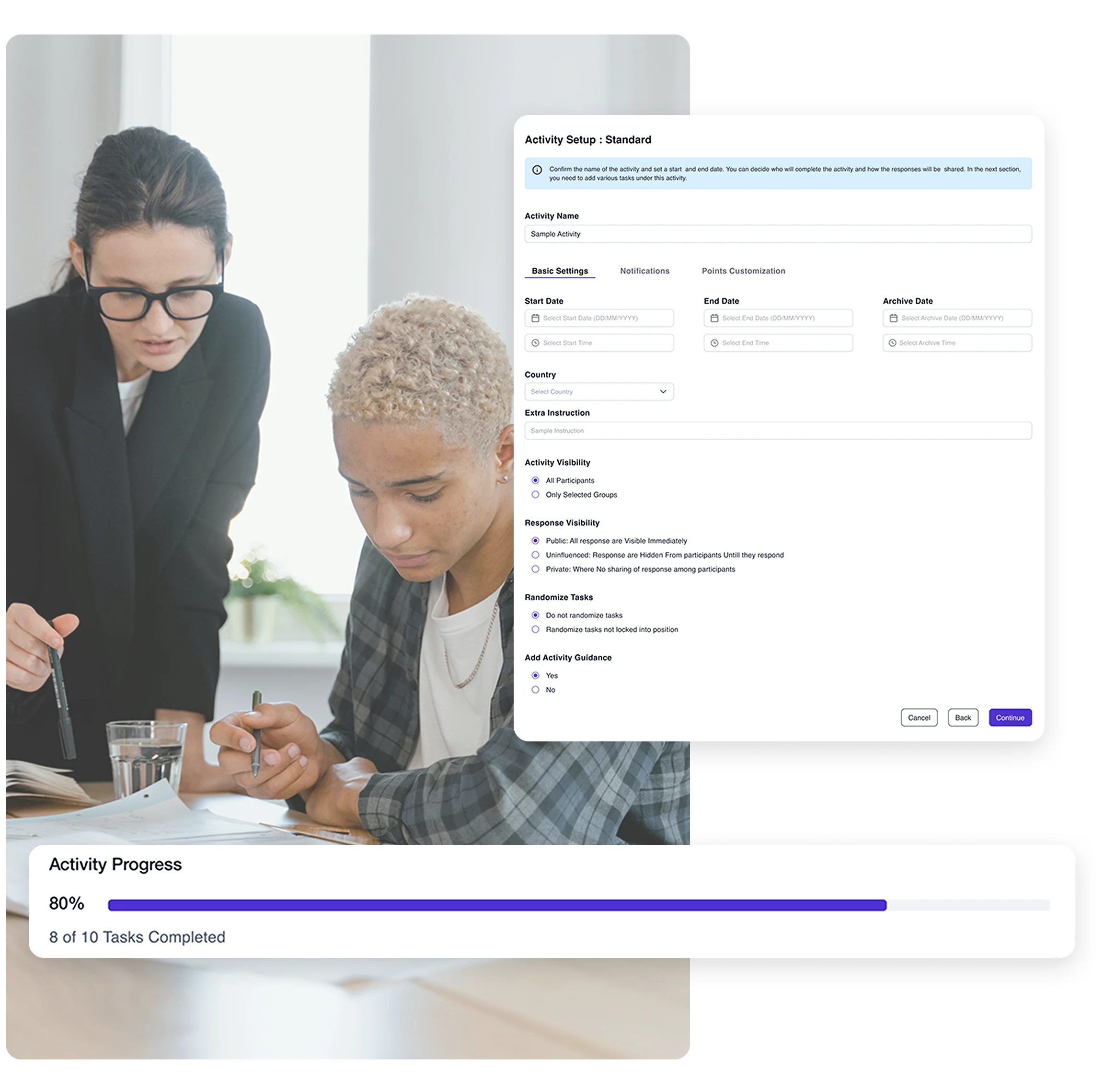 Terapage: online qualitative and quantitative market research platform
