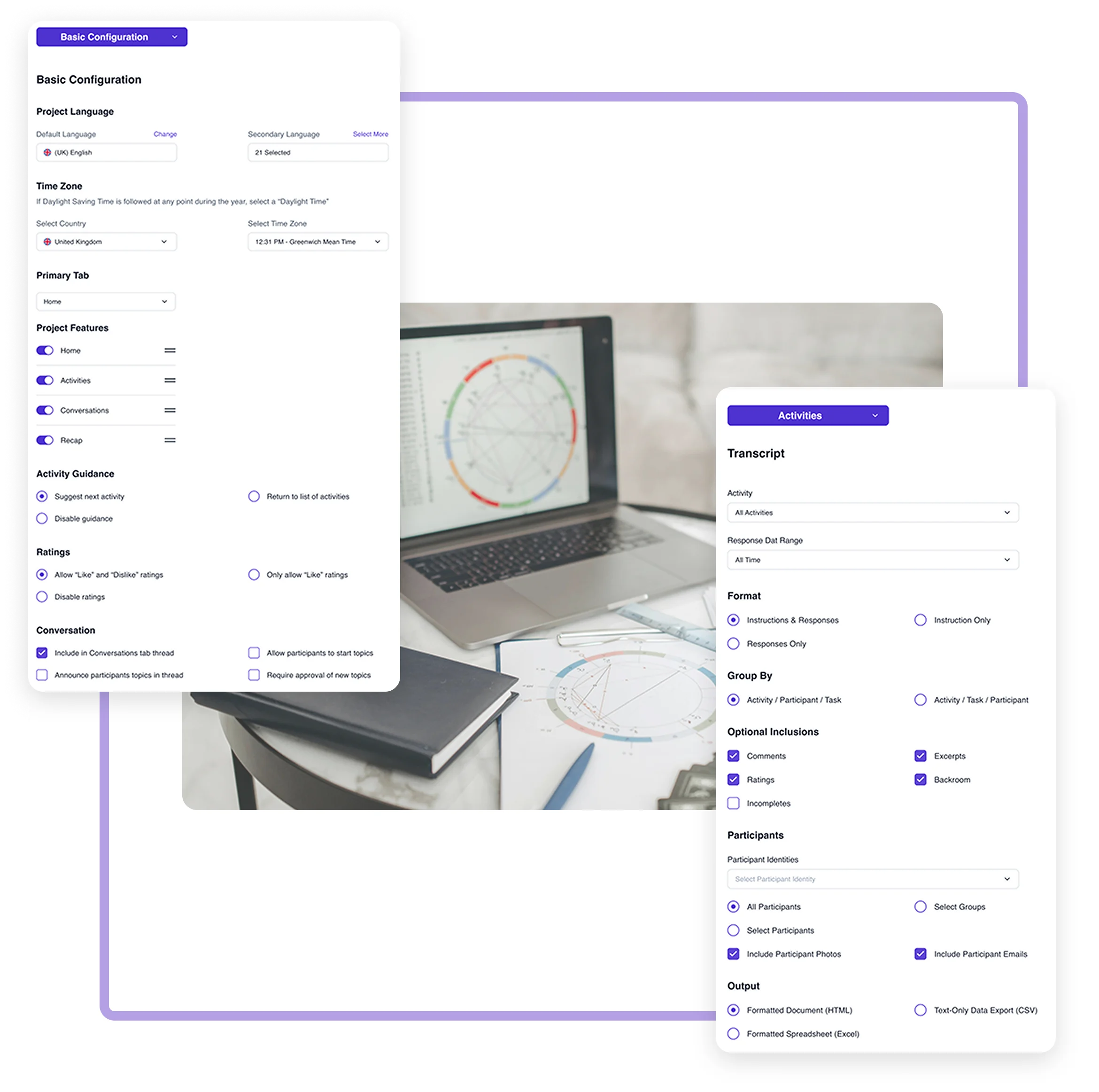 Terapage: online qualitative and quantitative market research platform
