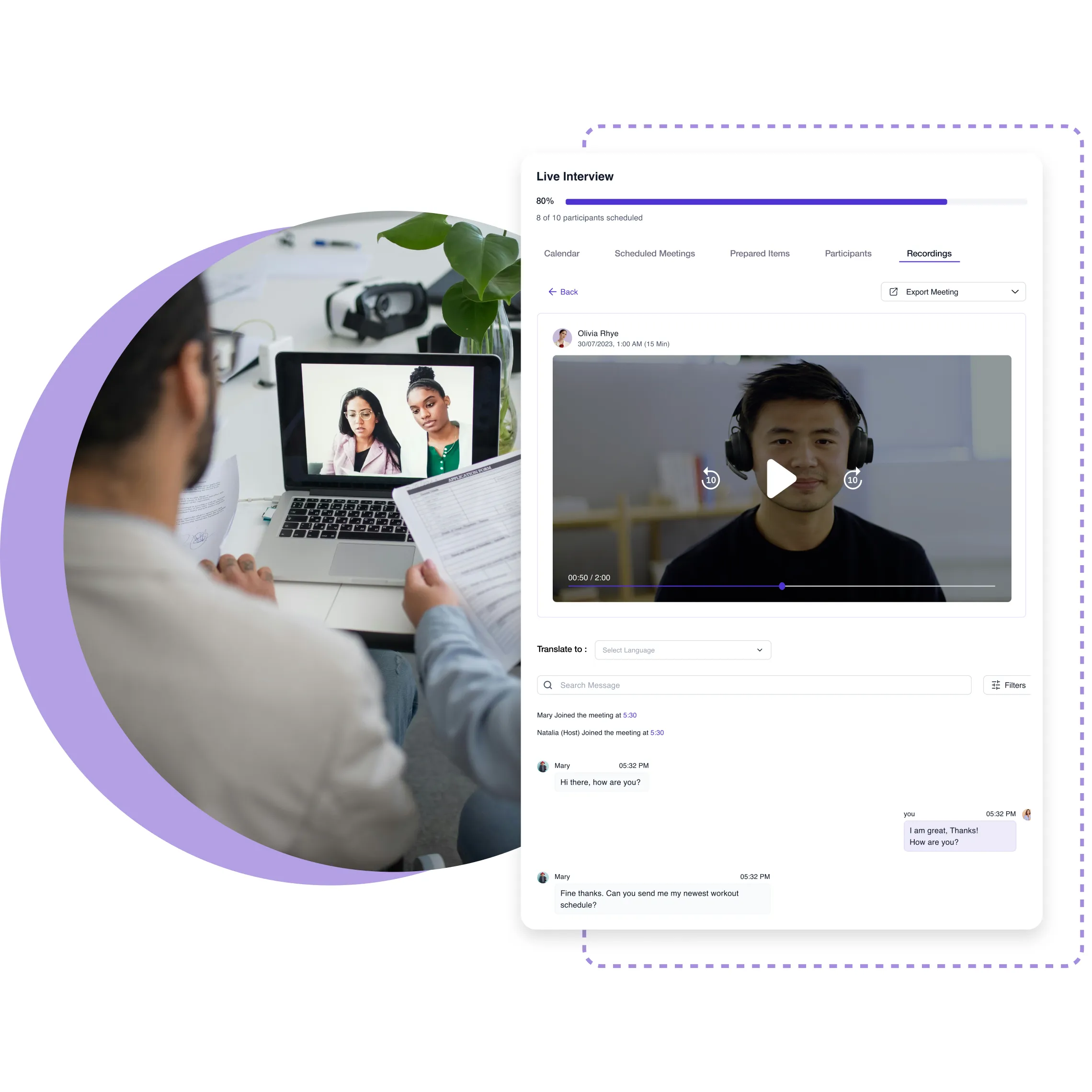 Terapage: online qualitative and quantitative market research platform