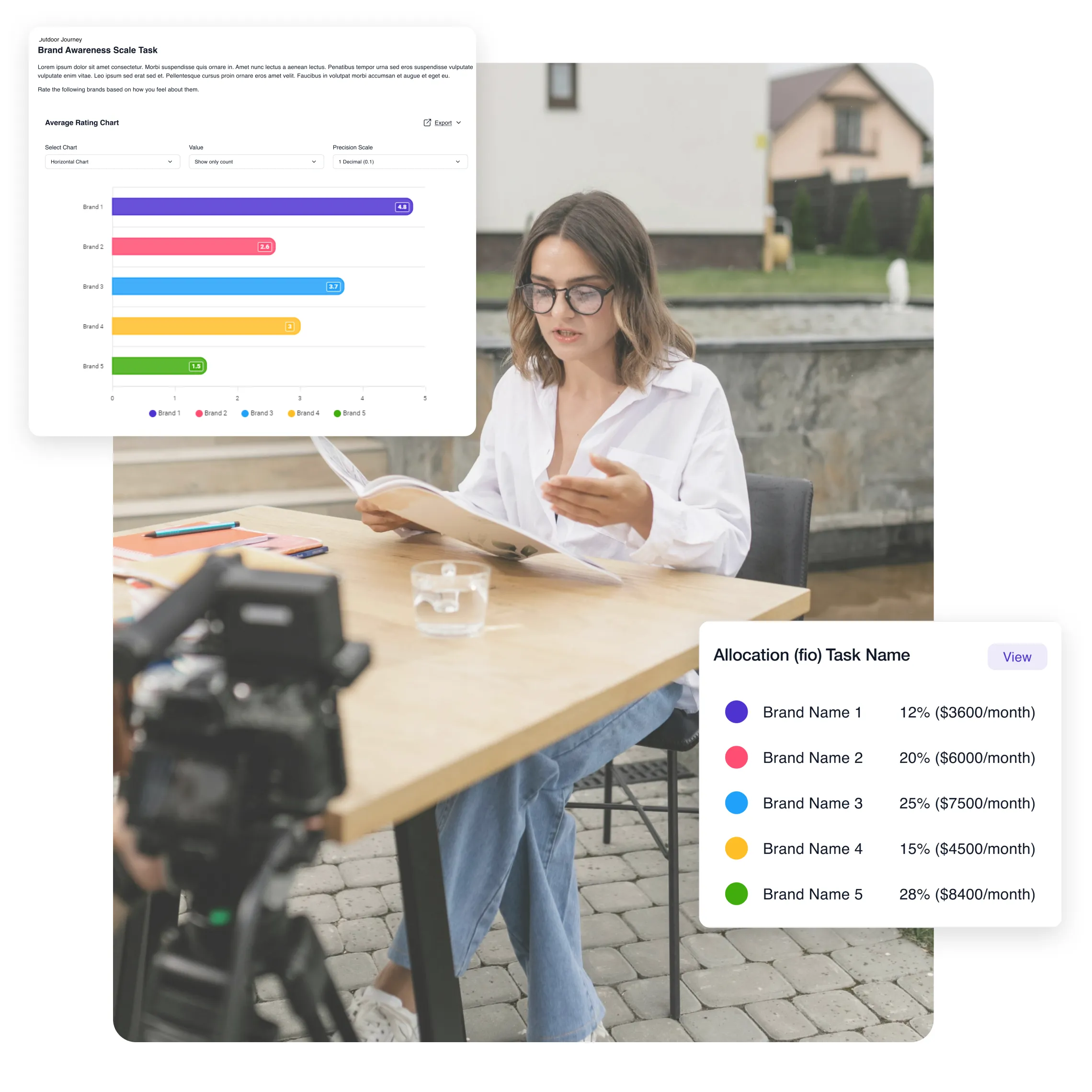 Terapage: online qualitative and quantitative market research platform