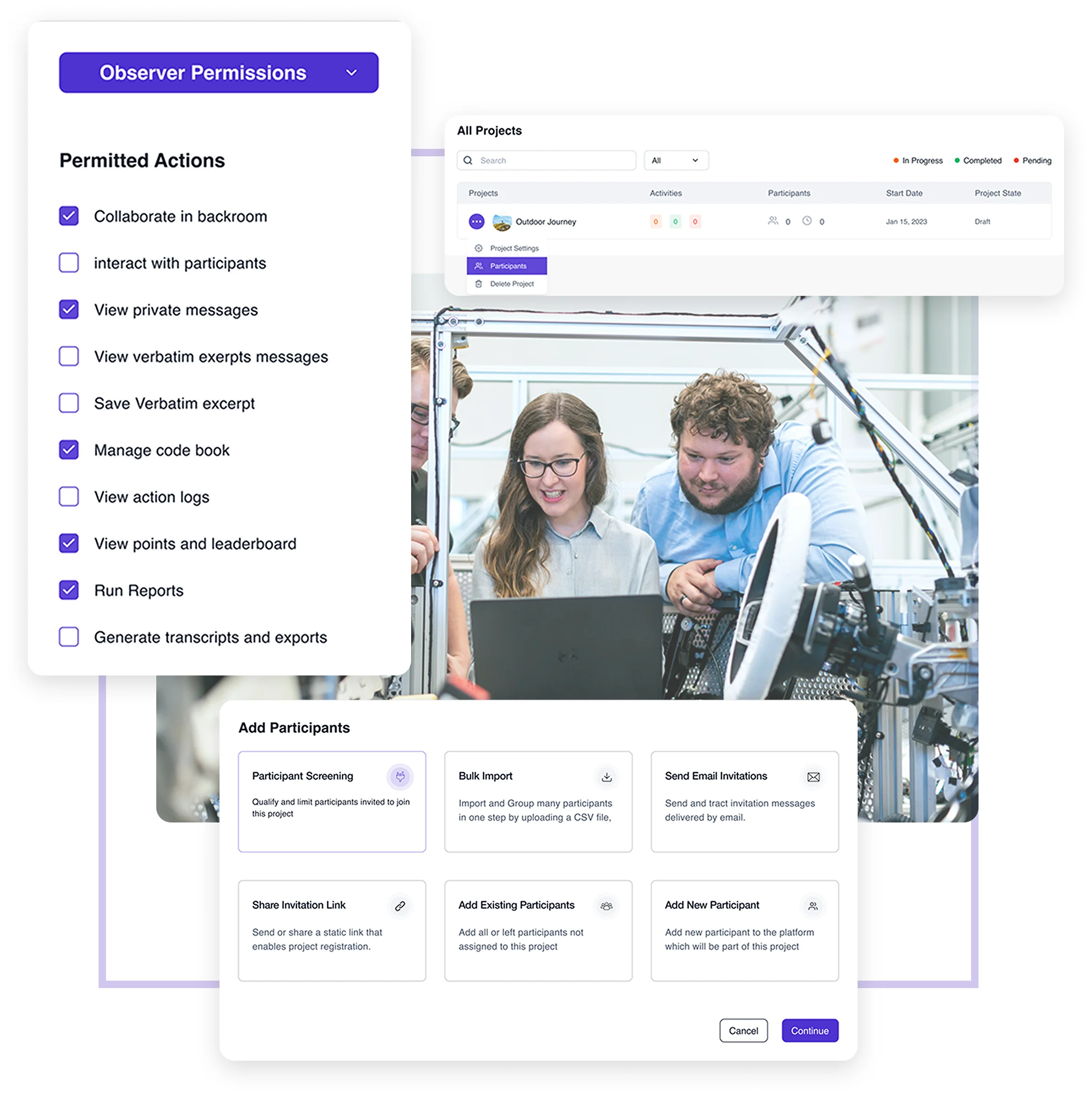 Terapage: online qualitative and quantitative market research platform