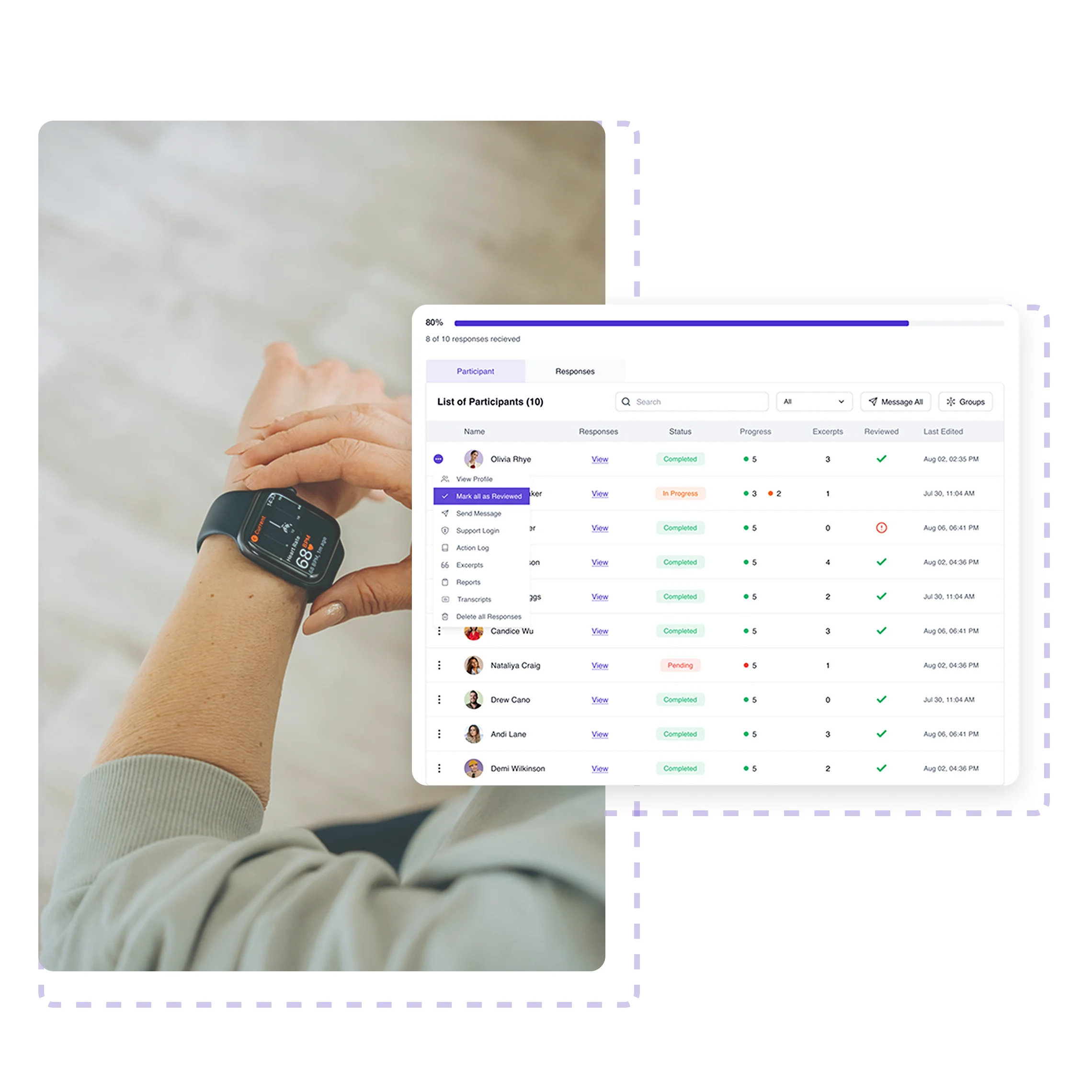 Terapage: online qualitative and quantitative market research platform