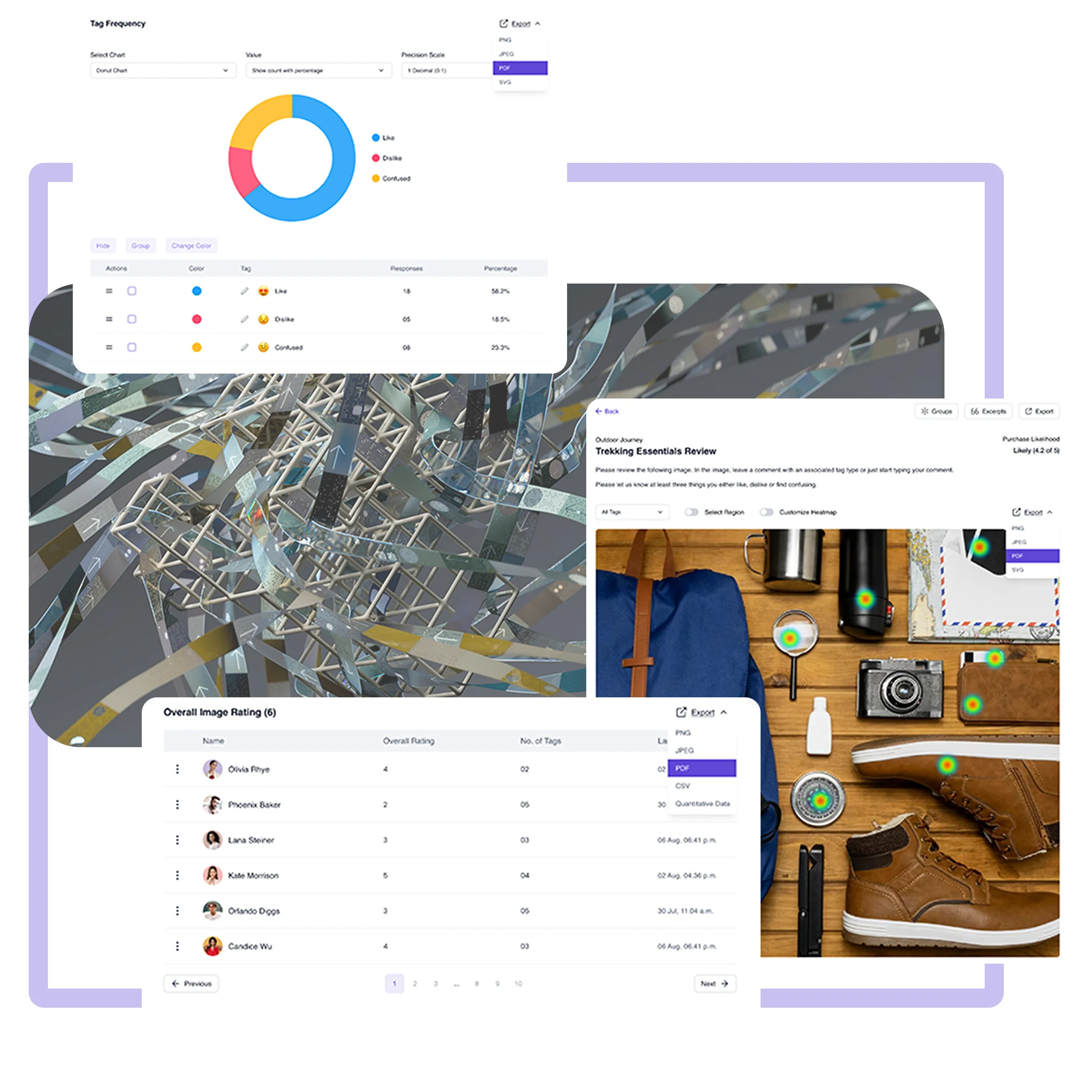 Terapage: online qualitative and quantitative market research platform