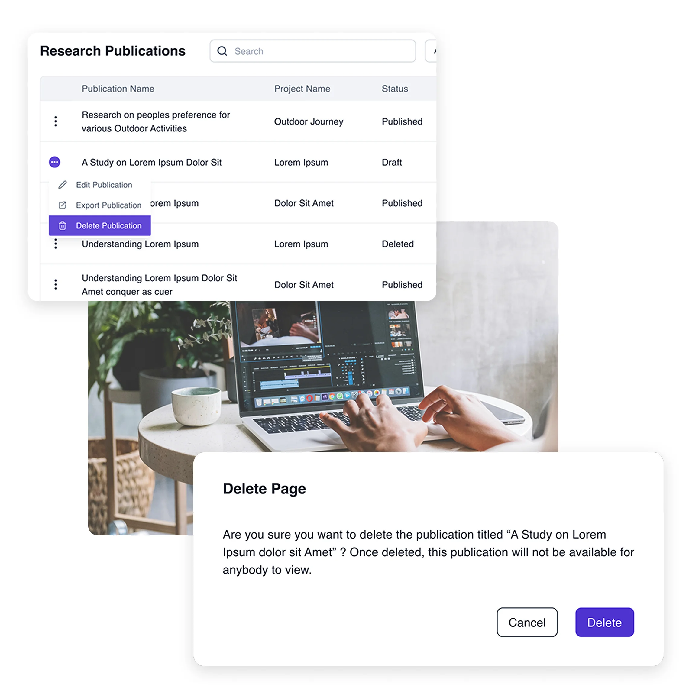 Terapage: online qualitative and quantitative market research platform