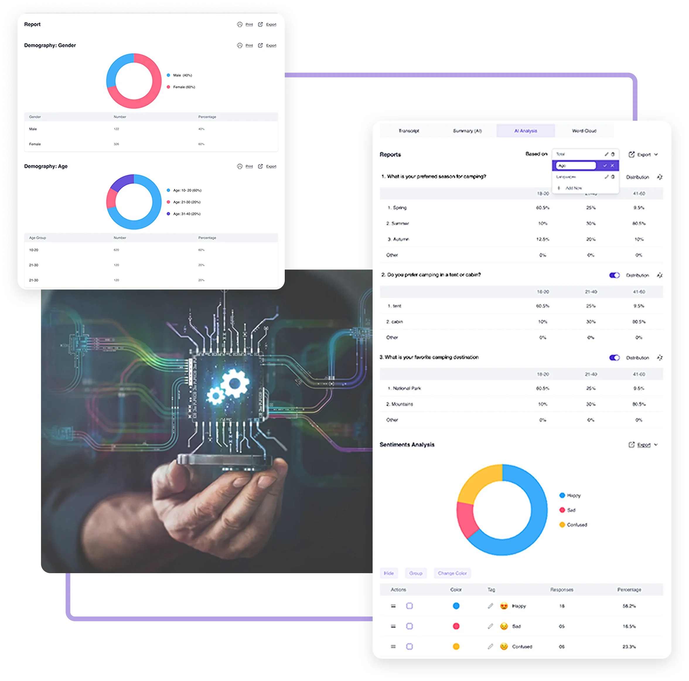 Terapage: online qualitative and quantitative market research platform