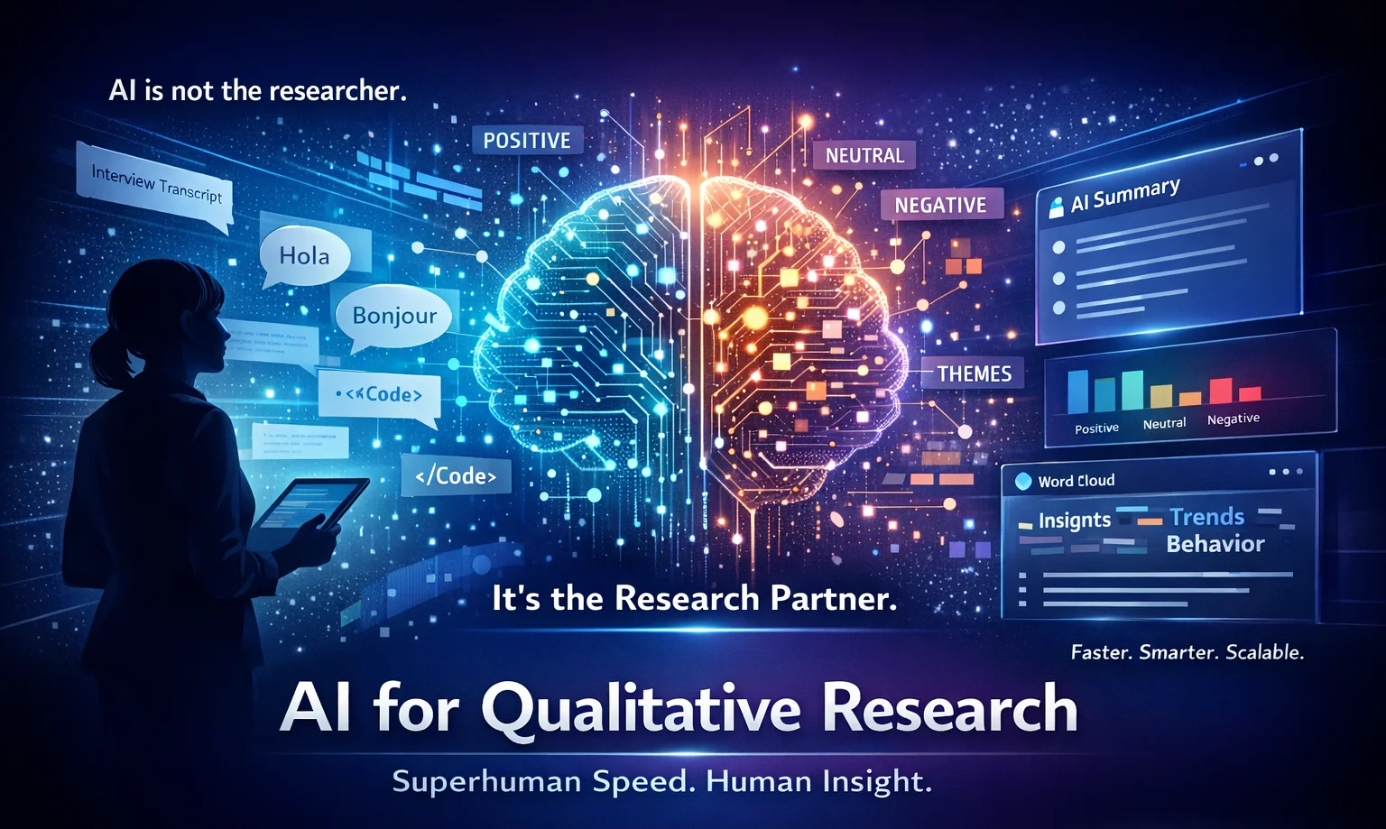 AI for Qualitative Research: Why AI Is a Tool for Researchers, Not the Researcher – Terapage blog