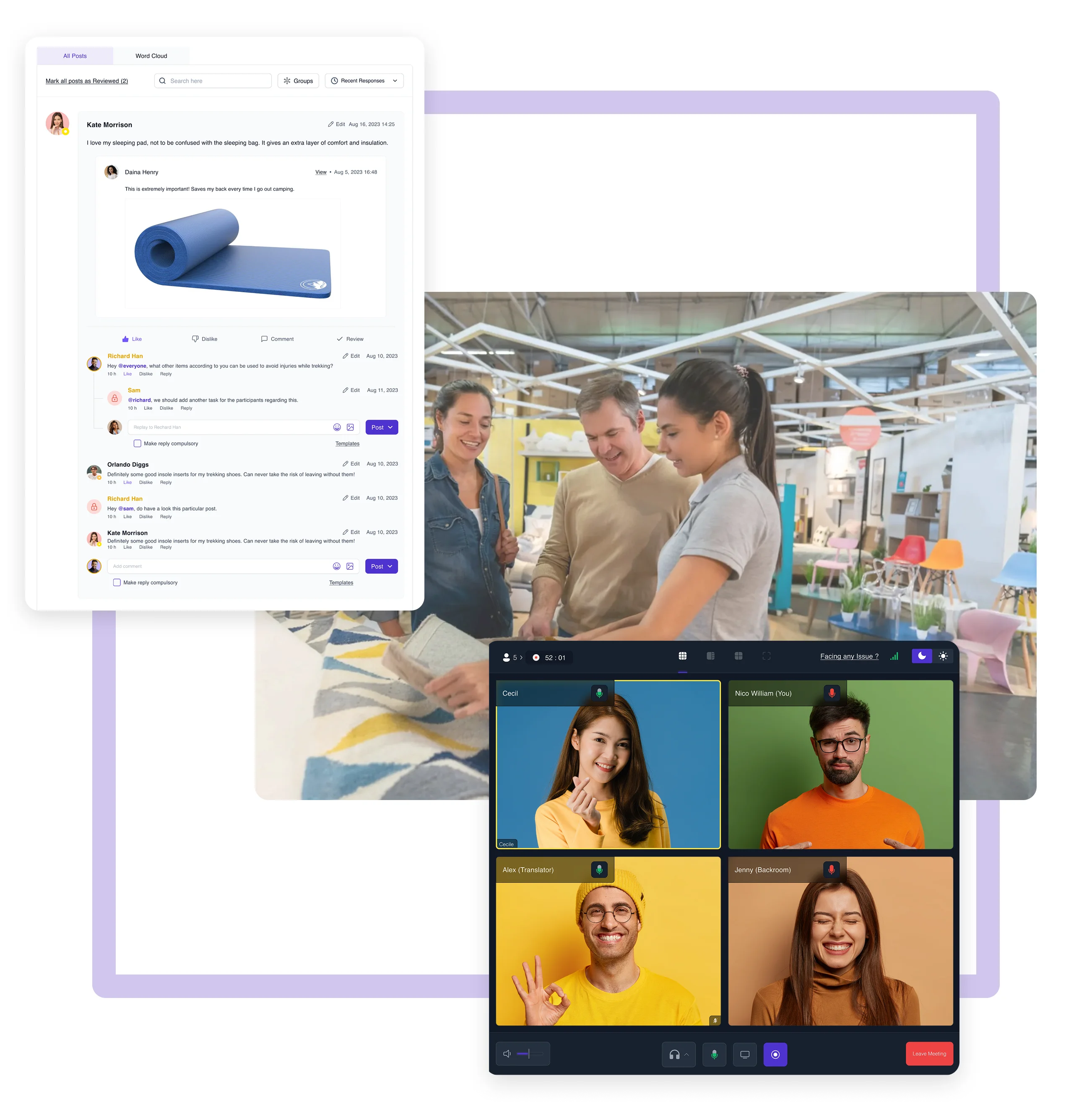 Terapage: online qualitative and quantitative market research platform