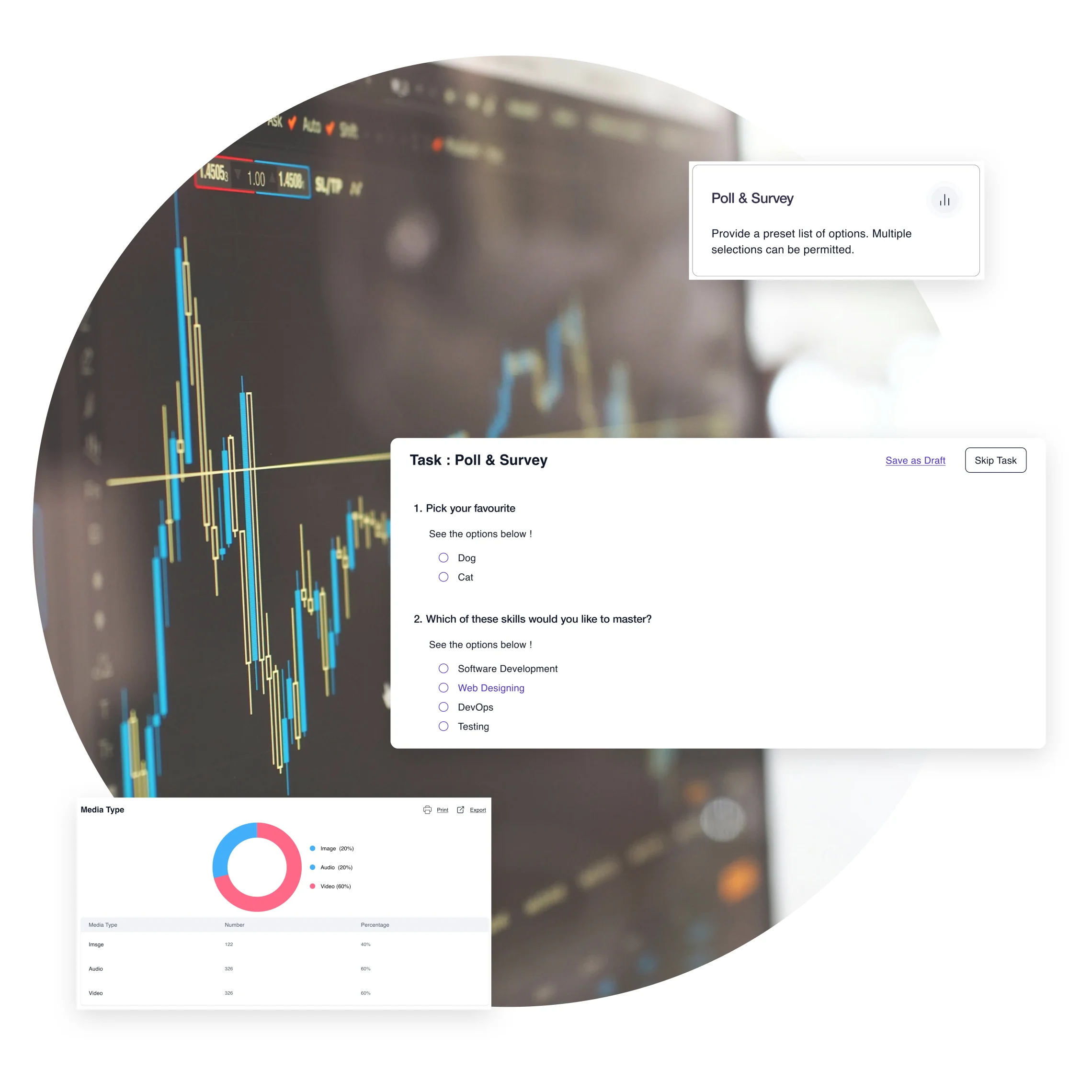 Terapage hybrid research platform showcasing qualitative and quantitative data integration for deep insights